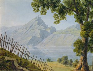 Vue du lac du Bourget